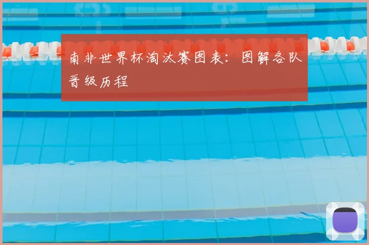 南非世界杯淘汰赛图表：图解各队晋级历程